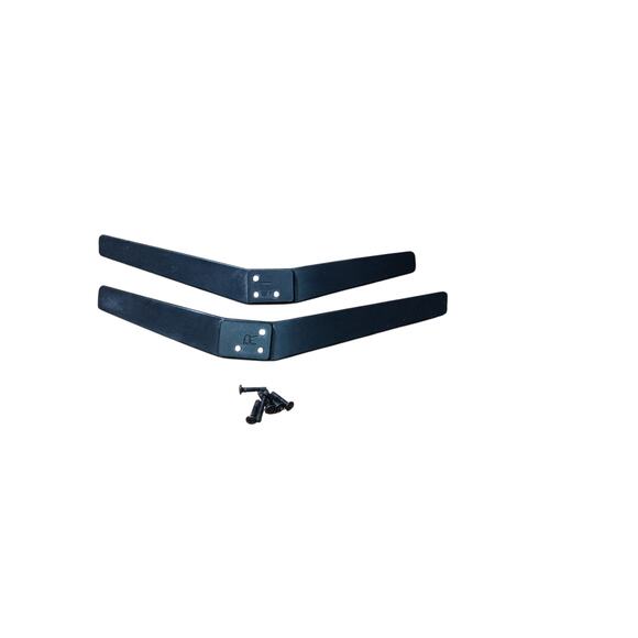 JVC LT-50E560 50" TV Stand Legs With Screws Part# MSF-50 Black Replacement Parts - Picture 3 of 8